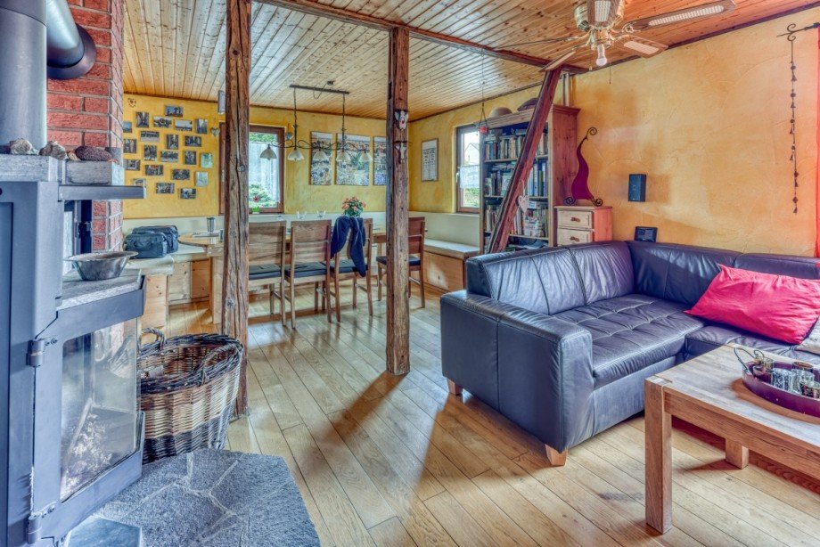 Wohnzimmer Open Concept Chalet Erbach