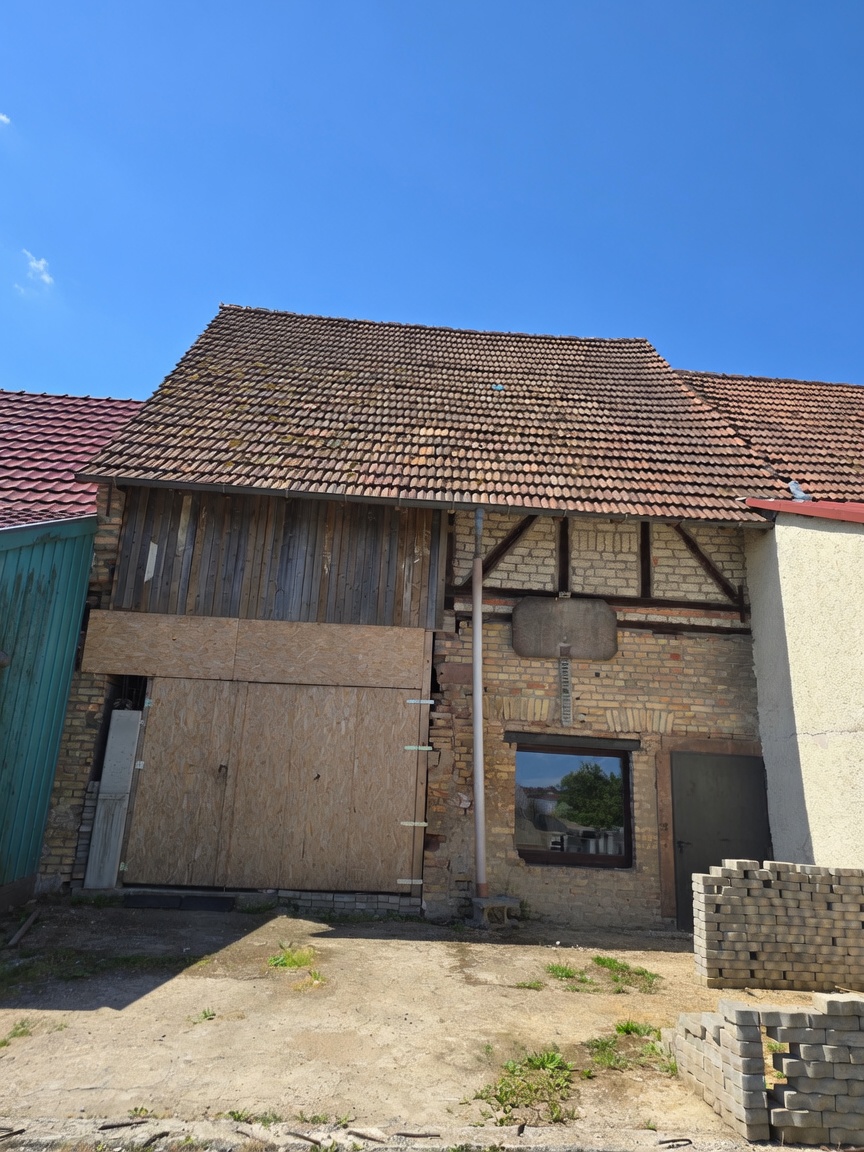 R�ckseite Anbau Reihenmittelhaus Mudau